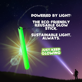 Reusable Glow Stick, Light Powered, Eco-Friendly